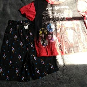 Power Rangers pajamas
